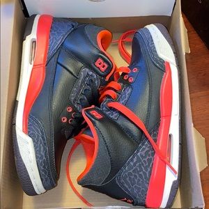Jordan retro 3 worn 2x
